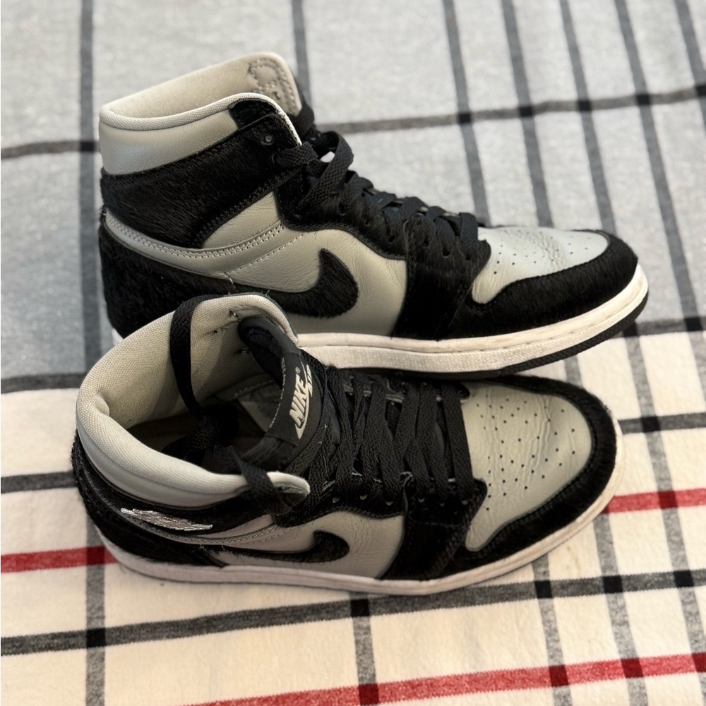 Nike Jordan‎ 1 Horse Hair - Black & Light Gray